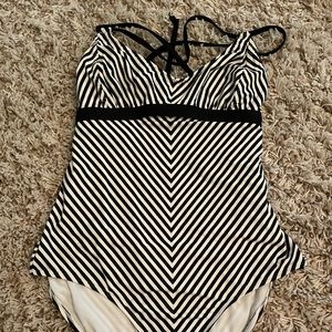Athlete one piece swimsuit.